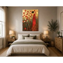 Rose Light Modern Sanat Kadın Görseli Duvar Dekoru Ahşap Mdf Baskı Tablo Mdf Tablo