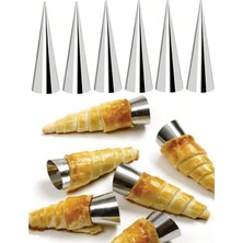Melt Pastry & Kitchen Külah Tatlısı Kalıbı 6'lı Set Boy 12CM