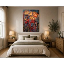 Rose Light Modern Sanat Kadın Görseli Figürleri Desenli Duvar Dekoru Ahşap Mdf Baskı Salon, Yatak Odası, Çocuk Odası, Ofis Duvar Tablosu Mdf Tablo