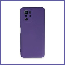 Nida Poco X3 Gt Uyumlu Kılıf Nano Içi Kadife Silikon - Mor Nıda