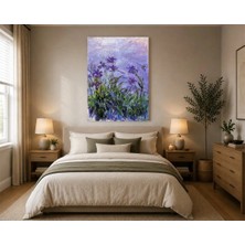 Rose Light Irisli Bulutlu Gökyüzü Duvar Dekoru Ahşap Mdf Baskı Tablo Mdf Tablo