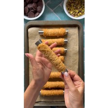 Melt Pastry & Kitchen Cannoli Kurabiye Kalıbı 6'lı Paket UZUNLUK:12CM