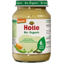 Holle Organik Patates Bezelye Kabak 190 gr