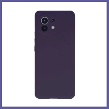Nida Mi 11 Uyumlu Kılıf Nano Içi Kadife Silikon - Mor Nıda