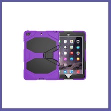 Nida iPad 5 Air 9.7 Kılıf Griffin Tablet Kapak - Mor Nıda