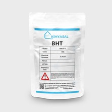 Kimyasal Evi 095 BUTYLATED HYDROXYTOLUENE (BHT) - BÜTİL HİDROKSİTOLUEN (BHT) 50 gr