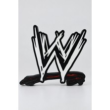 Star Figür Wwe - Raf ve Masa Üstü Dekoru Logo - Figür