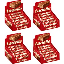 Tadelle Fındık Dolgulu Sütlü Çikolata 30 gr 20 Li Kutu x 4 Adet