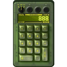 8bitdo Retro 18 Xbox Edition Kablosuz Mekanik Numpad, Hesap Makinesi Modu, Windows ve Android Uyumlu