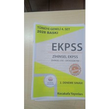 Kocakafa Yayınları Zihinsel Lise 2028 Baskı 24'lü Deneme Sınavı ve Çözümleri Seti