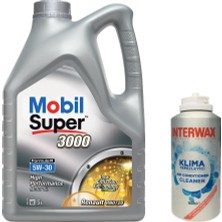 Tr Super 3000 Formula R 5W30 Renault Araç Motor Yağı 5 L + 03047 Interwax Klima Temizleyici