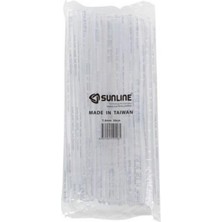 Sunline Silikon Mum Ince Beyaz 7,4mm 30CM 1kg (1 Paket)