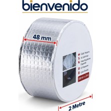 Çatı Izolasyon (48 mm x 2 Mt) Su Sızdırmazlık Yalıtım Çamur Boru Sakız Tamir Bant Bandı