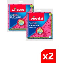 Str Store 2 Paket 4'lü Colors Renkli Mutfak Bezi