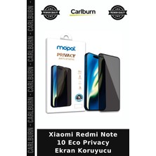 Carlburn Xiaomi Redmi Note 10 Eco Privacy Ekran Koruyucu Gizlilik Camı Akıllı Telefon Cihaz Aksesuarı