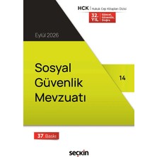 Seçkin Yayıncılık Sosyal Güvenlik Mevzuatı (Cep Kitabı)