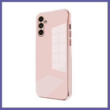 Nida Samsung Galaxy A25 5g Uyumlu Kılıf Volet Silikon - Pembe Nıda