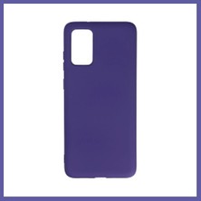 Nida Samsung Galaxy S20 Plus Uyumlu Kılıf Nano Içi Kadife Silikon - Mor Nıda