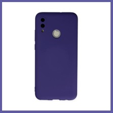 Nida Huawei P Smart 2019 Kılıf Nano Içi Kadife Silikon - Mor Nıda