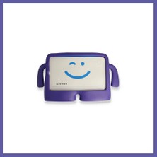 Nida iPad 2025 10.9 10.nesil (A16) Kılıf Karakter Tablet Silikon - Mor Nıda