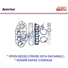 Avortex Full Takım Conta Megane 1-2 Laguna 1-2 Scenic 1-2 Trafic 2 Master 2 Movano A Vivaro A 1,9d Dti/dci F9Q 7701470288