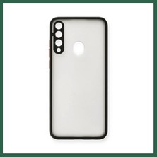 Vintessy Vıntessy Huawei Y6P Uyumlu Kılıf Montreal Silikon Kapak - Siyah BZS01
