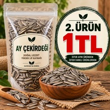 Altın Gıda 45 500 gr Çiğ Siyah Beyaz Çizgili Ay Çekirdeği – Doğal & Katkısız