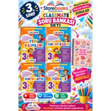 Okyanus Yayınları 3.sınıf Classmate Mat-Fen-Türkçe ve Hayat Bilgisi Soru Bankası Seti Motivasyon Ajandası Hediyeli 2027 Maarif