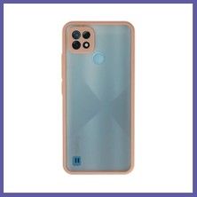 Nida Realme C21 Uyumlu Kılıf Montreal Silikon Kapak - Pembe Nıda