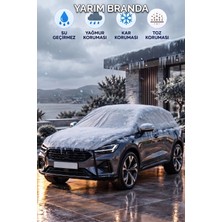 Depozee Otoyol 35.9 Premium Kar,buz,dolu,güneş Korumalı  Korumalı Içi Miflonlu Kalın Araç Çadırı Oto Yarım Branda , Uv Korumalı Güneş,aracanıza Özel Yağmur Kar Toz Koruma