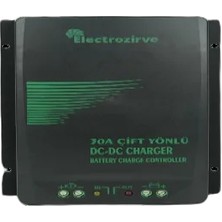 Electrozirve 30 Amper Dc Dc Çift Yönlü Akü Şarj Cihazı