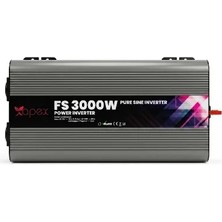 MELLİFERA FS3000-12 Apex 3000W Tam Sinüs Inverter 12V