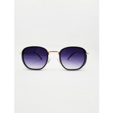 Esrada Nora 2A495 Black-Gold Unısex Güneş Gözlüğü 52-19-149