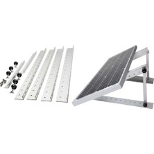 MELLİFERA Mlfr-Zj-08 556 Metal Güneş Paneli Braketi (Gümüş) 556MM