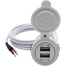MELLİFERA Mellifera Iki USB Type-A Şarj Cihazı (Beyaz)