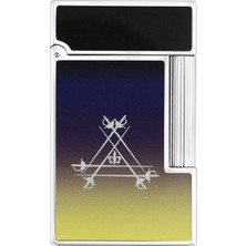 S.t. Dupont Ligne 2 Montecristo Dark Blue Puro Çakmağı 16035