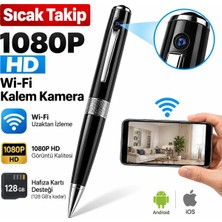 Sıcak Takip Wi-Fi Kalem Kamera 1080P Full Hd Taşınabilir Video Kayıt Cihazı 128 GB Hafıza Kartı Desteği