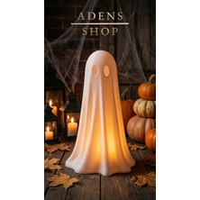 Adens Shop Cadılar Bayramı (Halloween) Dekoratif Uzun Gece Lambası & Tealight Süsü