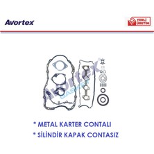 Avortex TAKIM CONTA MEGANE 2-3 FLUENCE CLİO 3 KANGOO 08+ SCENİC 2 MODUS LOGAN SANDERO DUSTER 1,5DCİ EURO 4/5 7701477501