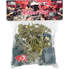 Can Oyuncak Asker Oyun Seti Asker Figürleri, Kamyon ve Helikopter