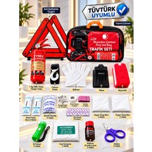 Point Marketing Trafik Seti Tüv -Turk Muayene Uyumlu Yangın 1kg Tüp Ce ve Tse Belgeli Yangın Söndürücülü