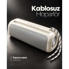 Güçlü Bas Sesli Kablosuz Bluetooth Hoparlör Rgb Aydınlatmalı Stereo Müzik Sistemi Midastech