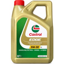 Castrol Edge 5W-30 C3 4 Litre Motor Yağı / 2026 Üretim