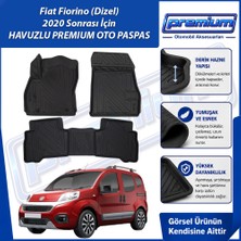 Fiat Fiorino Dizel Paspas Araca Özel 2020 ve Sonrası Derin Havuzlu Premium Oto Paspas