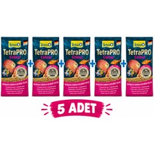 Tetra Pro Clour Crisps 60G Extra Colour+Prebiotic Tropikal Balık Yemi