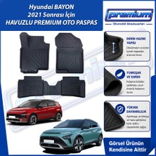 Hyundai Bayon Paspas Araca Özel 2021 ve Sonrası Derin Havuzlu Premium Oto Paspas