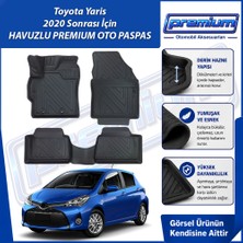 Toyota Yaris Paspas Araca Özel 2020 Sonrası Için Derin Havuzlu Premium Oto Paspas