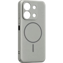 Svoria Store   Redmi 15C 4g Mika Pc Magsafe Kapak - Gri
