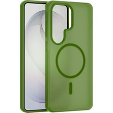 Svoria Store   Samsung Galaxy S25 Ultra Pulse Magsafe Kapak - Yeşil