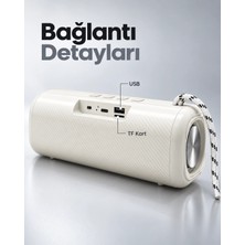 Eco Lounge USB ve Tf Kart Destekli Kablosuz Hoparlör Bluetooth Bağlantılı Rgb Işıklı Tasarım
